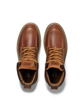 Buty skórzane Jack&Jones JFWALDGATE MOC LEATHER BOOT SN r. 45 cognac