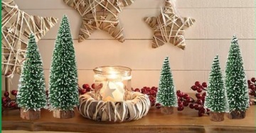 ИСКУССТВЕННОЕ РОЖДЕСТВЕНСКОЕ ДЕРЕВО БОЛЬШОЙ СТВОЛ УКРАШЕНИЯ КОНУС ЗЕЛЕНЫЙ