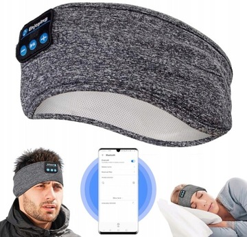 OPASKA MASKA NA OCZY DO SPANIA BLUETOOTH SŁUCHAWKI