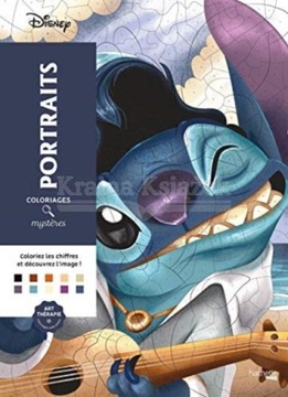 Coloriages Mystères Disney Portraits Christophe-Alexis Perez