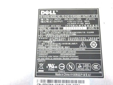 БЛОК ПИТАНИЯ DELL PS-2142-1D +12В/121А 1470Вт
