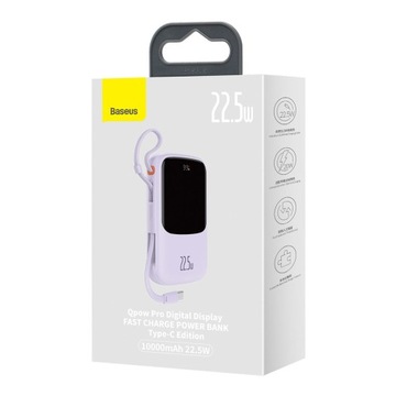BASEUS POWER BANK Lightning/USB/USB-C 10000 мАч