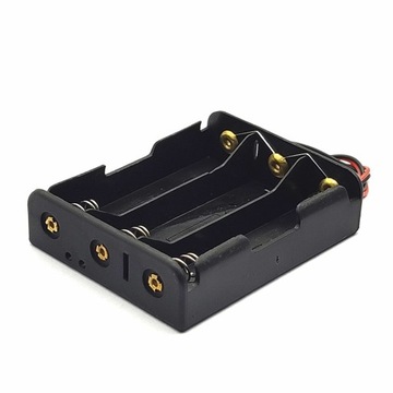 POJEMNIK KOSZYK NA OGNIWO BATERIE x3 18650 3S 3,7V