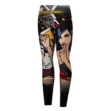 Legginsy damskie do jazdy rowerem COMICS XS EXTREME HOBBY