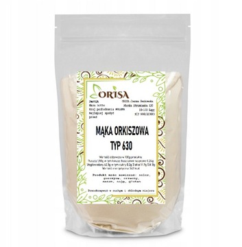 Mąka orkiszowa jasna typ 630 5 KG