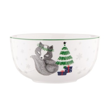 MISKA ŚWIĄTECZNA 13 CM LISEK