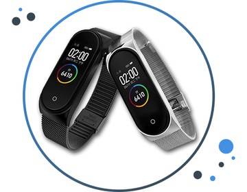 РЕМЕНЬ для браслета XIAOMI MI BAND 3/4 - МНОГО ЦВЕТОВ
