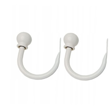 Zestaw 2 eleganckich uchwytów do zasłon z