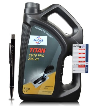 @OLEJ FUCHS TITAN CVT - CVTF PRO 236.20 5L DYSTRYB.