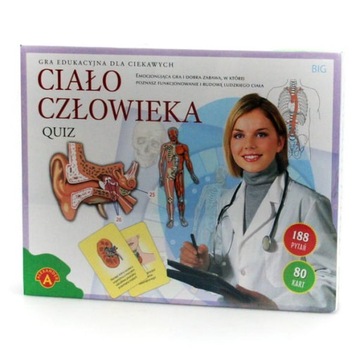 Gra zręcznościowa Ciało człowieka Quiz Alexander