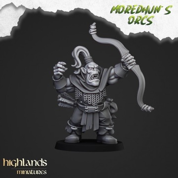 Орки-лучники - x7 + x3 CMD - Highlands Miniatures - 3D-печать