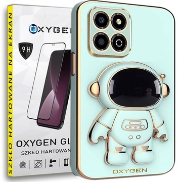 Etui ASTRO OXYGEN Case Pokrowiec do Honor X6a + szkło hartowane