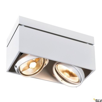 SLV KARDAMOD 117111 oprawa natynkowa 2x75W/GU10/ES
