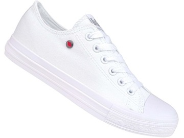 LEE COOPER BUTY TENISÓWKI TRAMPKI DAMSKIE BIAŁE