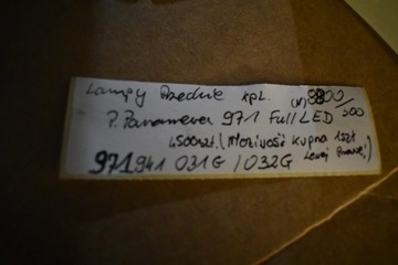 IDEALNI SVĚTLA KPL. PŘEDNÍ PORSCHE PANAMERA 971 FULL LED 1