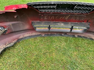 ПЕРЕДНИЙ БАМПЕР ПЕРЕДНИЙ В КОМПЛЕКТЕ ГАЛОГЕНЫ KIA CEED I 1 06- ЕВРОПА ОКРАСКА: HR