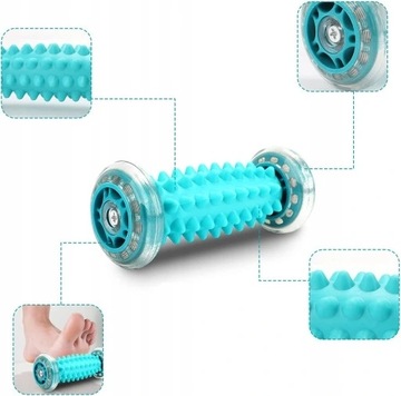 3X Roller do masażu stóp ciała masażer wałek Rolka