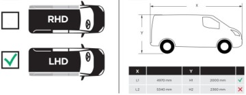 АДАПТЕР МАРКЕТА THULE 4200 TRANSIT CUSTOM 2013-