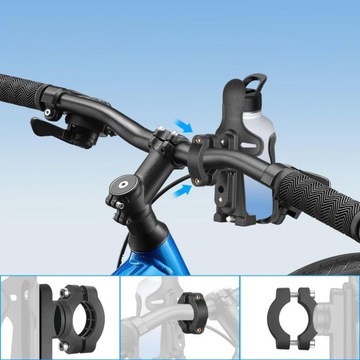 Универсальный держатель для бутылки с водой, термос, широкая регулировка, велосипед, скутер