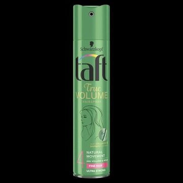 TAFT TRUE VOLUME 4 ЗЕЛЕНЫЙ ЛАК 250мл