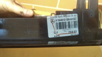 MERCEDES ML W-164 2009 PRAVÁ RÁMEČEK