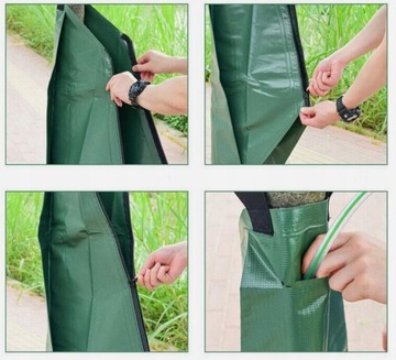 СУМКА ДЛЯ ПОЛИВА 75 Л СУМКА ДЛЯ ПОЛИВА ДЕРЕВЬЕВ 92X88 СМ ПОЛИВ