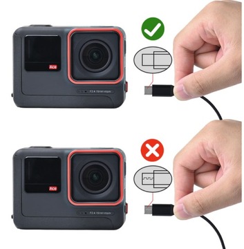 Петличный микрофон с зажимом USB C для камеры Insta360 Ace/Ace Pro