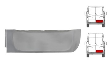 MERCEDES SPRINTER CRAFTER 06 REPERATURKA DRZWI TYŁ