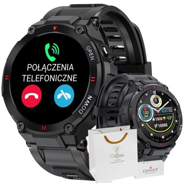 SMARTWATCH DLA CHŁOPCA PREZENT NA KOMUNIĘ Z FUNKCJĄ ROZMOWY + TOREBKA