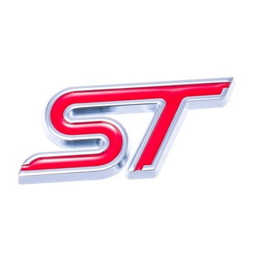ЭМБЛЕМА FORD ST МЕТАЛЛИЧЕСКИЙ ЗНАК НАКЛЕЙКА С ЛОГОТИПОМ