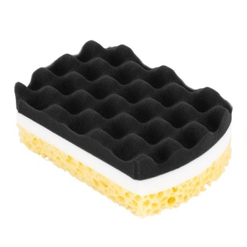 Gąbka PREMIUM Do Mycia Samochodu Soft Sponge - 17x10cm Trójwarstwowa