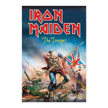 plakat IRON MAIDEN - THE TROOPER