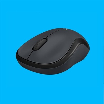 Бесшумная мышь Logitech M220 1000DPI nanoUSB, черная