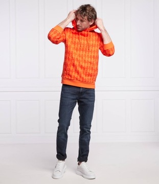 KARL LAGERFELD bluza | pomarańczowa