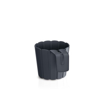 САДОВЫЙ ЦВЕТОЧНЫЙ ГОРШОК ЦВЕТОЧНАЯ КРУМЯ С БАЛЛЮСТРАДОЙ-ДЕРЖАТЕЛЕМ ПЕРИЛА диаметром 14см