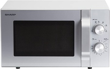 Kuchenka mikrofalowa Sharp R204S 800W srebrna OUTL