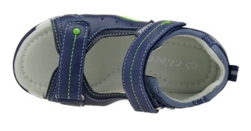 КОЖАНЫЕ САНДАЛИИ ДЛЯ МАЛЬЧИКОВ ДЕТСКАЯ ОБУВЬ САНДАЛИИ на липучке, размер 30