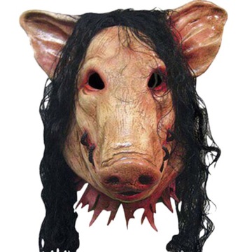 Maska Halloween straszne maski nowość głowa świni