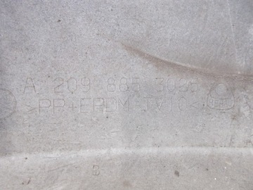 MERCEDES CLK C209 W209 FACELIFT NÁRAZNÍK PŘEDNÍ