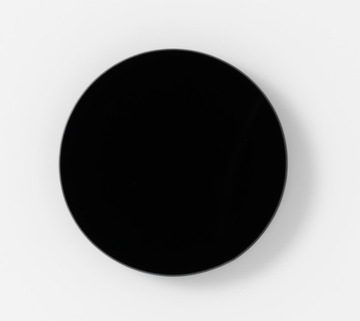 KOŁO MAGNETYCZNE SZKŁO Z MAGNESEM CZARNE NAGA