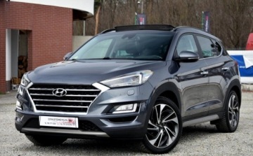 Hyundai Tucson III SUV Facelifting 1.6 CRDi 136KM 2019 Hyundai Tucson SKORA Alusy LED Navi. BLIS linne assist Grzane fotele 1.6, zdjęcie 6