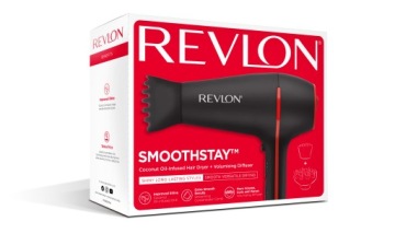 ФЕН REVLON С ДИФФУЗОРОМ КОКОСОВОГО МАСЛА VENTURI 2000W ИОНИЗАЦИЯ