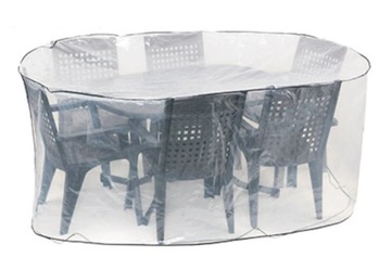 POKROWIEC Owalny na Meble Ogrodowe 230x160x90cm
