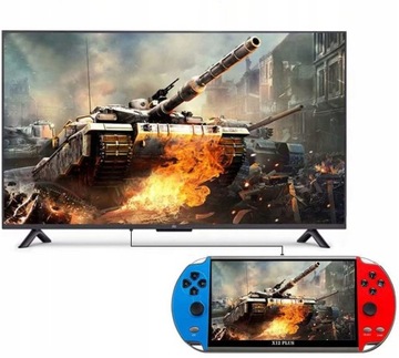 Портативная игровая консоль с диагональю 7 дюймов, 10 000 игр, 16 ГБ