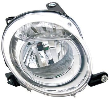 REFLEKTOR LAMPA PR TYC H7 Fiat 500 07-15 PRZÓD