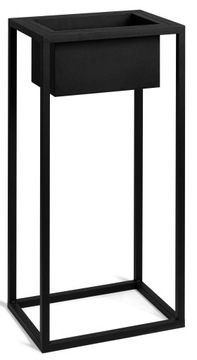 KWIETNIK STOJĄCY STOJAK PÓŁKI NA KWIATY ROŚLINY METALOWY LOFTOWY MOLTO H80