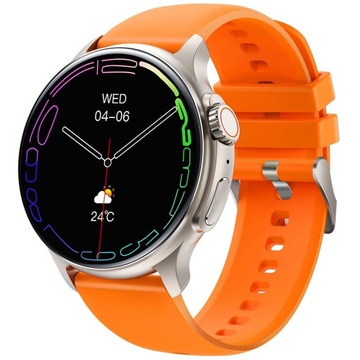 Smartwatch Męski Hagen HC54.111.538 pomarańczowy pasek