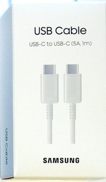 Oryginalny kabel Samsung USB-C / USB-C 1,0 m 5A