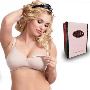 Biustonosz do karmienia mama Alles easy beż 85C