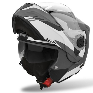 KASK CROSS ENDURO AIROH SPECKTRE CLEVER KOLOR SZARY MAT ROZMIAR M